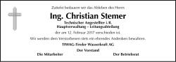 Ing. Christian Stemer