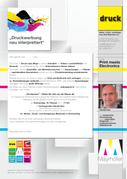 Info - Harald Sexl