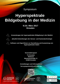Hyperspektrale Bildgebung in der Medizin