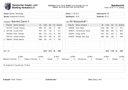 Männer / Bezirksliga / 14. Spieltag / Bahnfrei Damm 3 / Spielbericht