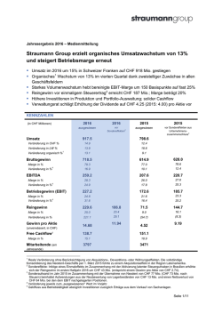 Jahresergebnis 2016 – Medienmitteilung (Download