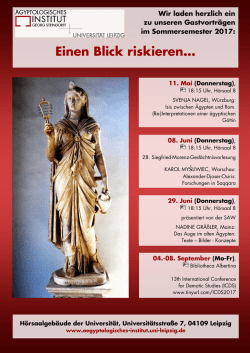 Einen Blick riskieren&hellip;