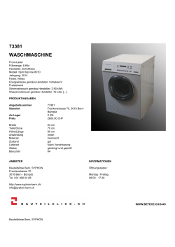 73381 waschmaschine