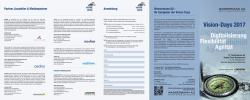 Programmheft Vision