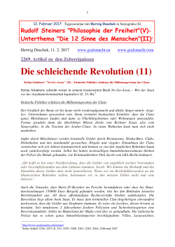 Die schleichende Revolution (11)