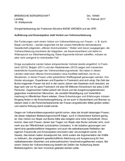 Dringlichkeitsantrag der Fraktionen B&uuml;ndnis 90/Die Gr&uuml;nen und der