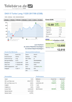 DAX ® Turbo Long 11225 2017/09 (COB)