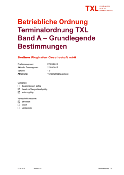 Hausordnung  - Berlin