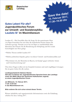 Gutes Leben! F&uuml;r alle?