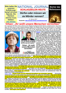 D&uuml;rfen oder m&uuml;ssen wir sie M&ouml;rder nennen? - Der BRD