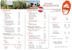 Preisliste - Winzerhof Landauer