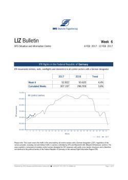 LIZ Bulletin 2.0 - DFS Deutsche Flugsicherung GmbH