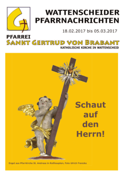 Schaut auf den Herrn! - St. Gertrud, Bochum