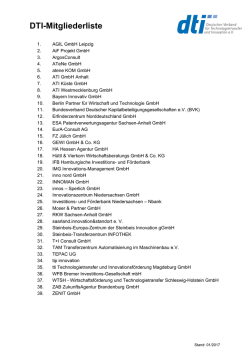 DTI-Mitgliederliste