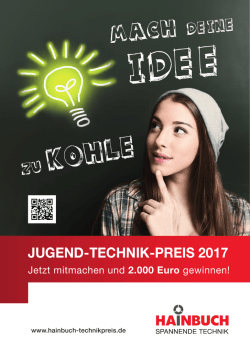 Flyer - HAINBUCH | Jugend-Technik