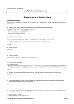 L 15, Fahrbahnausbau Wanderup - Tarp