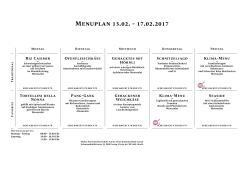 Menuplan W07 als PDF - Mensa | Neue Kantonsschule Aarau