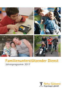 FuD-Broschüre 2017 - Reha-Südwest Regenbogen gGmbH