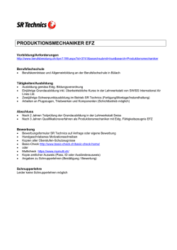 produktionsmechaniker efz