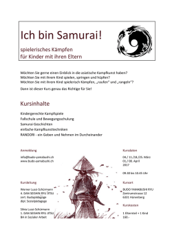 Ich bin Samurai - Budo Yamabushi