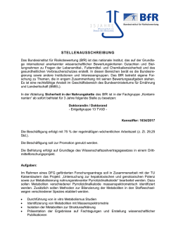 Doktorandin/Doktorand in der Abteilung Sicherheit in der