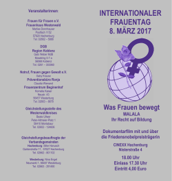 Flyer2017 IFT WW (PDF, 194 kB )