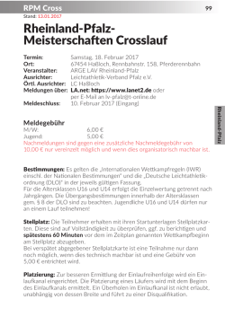 Ausschreibung (druckoptimiert) - Leichtathletik