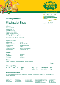 Mischasalat Show