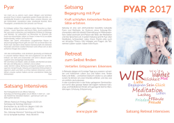 Jahresflyer