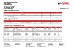ecomac Gebrauchtmaschinen GmbH