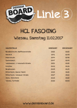 hcl fasching