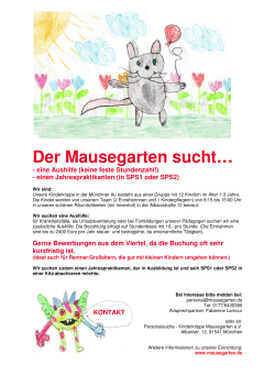 Der Mausegarten such1 - Elterninitiative Mausegarten e.V.