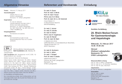 Programm - Dr. Falk Pharma GmbH