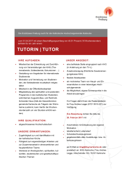tutorin | tutor - (KHG) Karlsruhe