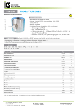 ringkraftaufnehmer 5190-5195 - ICS Schneider Messtechnik GmbH