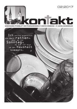 Donnerstag, 02.02.2017
