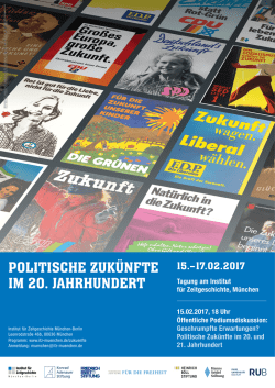 politische zukünfte im 20. jahrhundert - Friedrich-Ebert