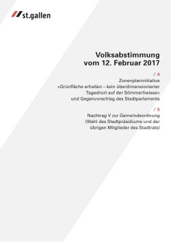 Volksabstimmung vom 12. Februar 2017