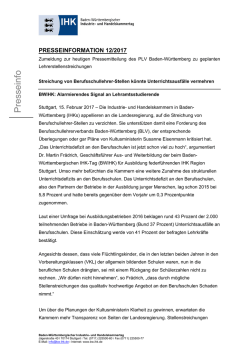 Presseinfo - bwihk