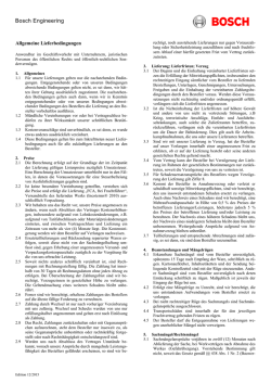 Lieferbedingungen - Bosch Engineering