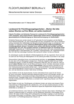 PM Sieben Wochen keine Miete