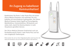 Ihr Zugang zu kabelloser Kommunikation!
