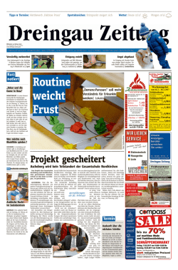 Routine weicht Frust