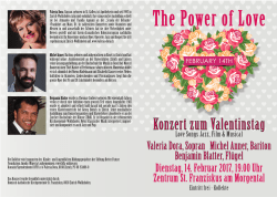 The Power of Love Programm