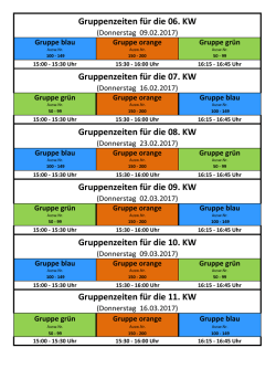 Gruppenzeiten-Datei Donnerstag_2017