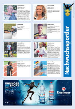 Nachwuchssportler - Mühlacker Tagblatt