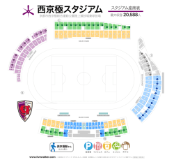 最大収容 20,588人