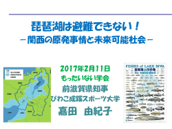 講演スライド - 縮小社会研究会