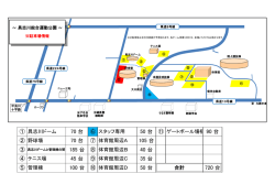 720 台 50 台 50 台 35 台 105 台 45 台 40 台 90 台 ④ 100 台 ⑥ ⑦ ⑧
