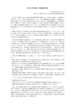 平成28年度評価 評価結果の総括(410KBytes)